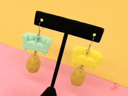 Couch Potato Earrings