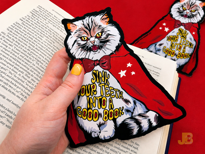 Count Pallas Die-Cut Bookmark
