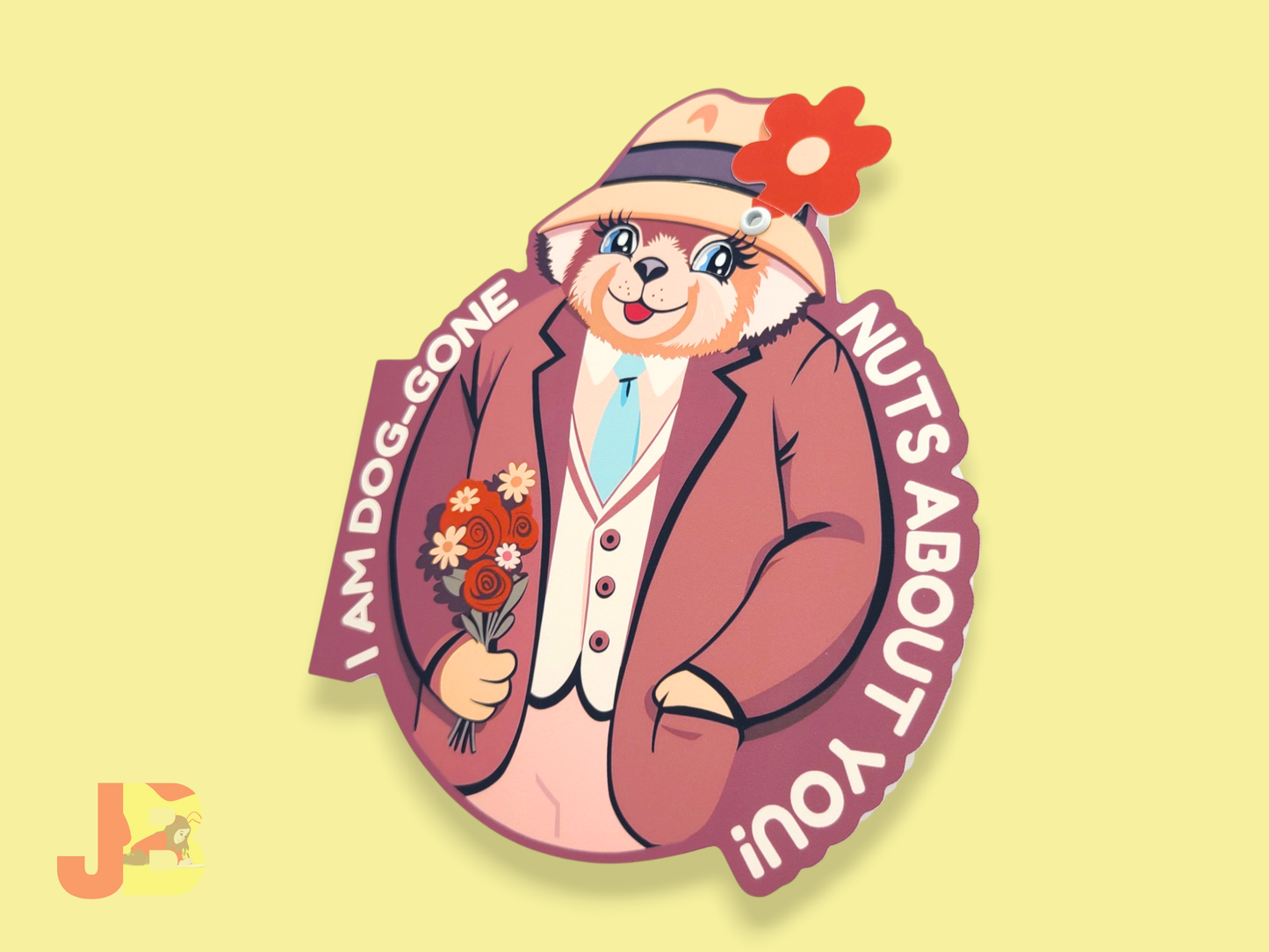 Dapper Dog Mechanical Greeting Card