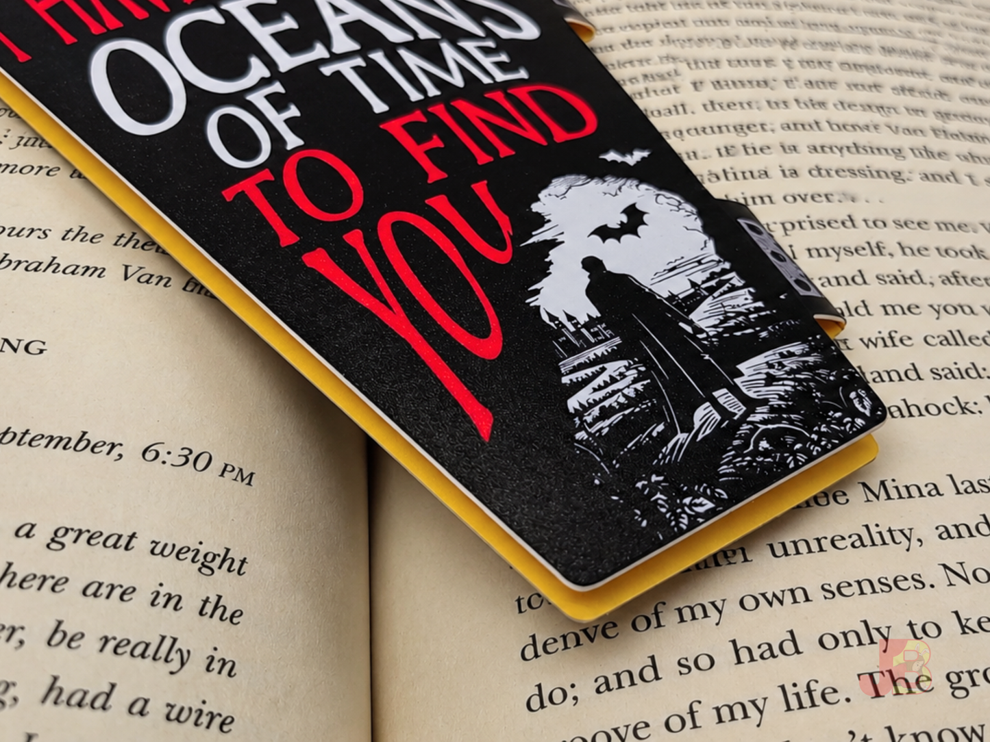 Dracula Coffin Magnetic Bookmark