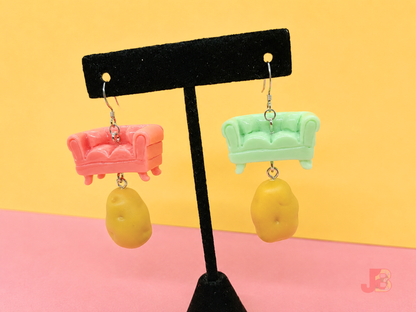 Couch Potato Earrings
