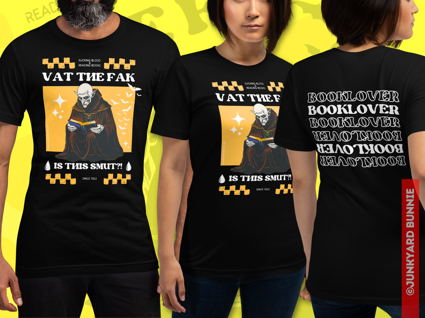 Literary Gothic Nosferatu Bookish T-Shirt