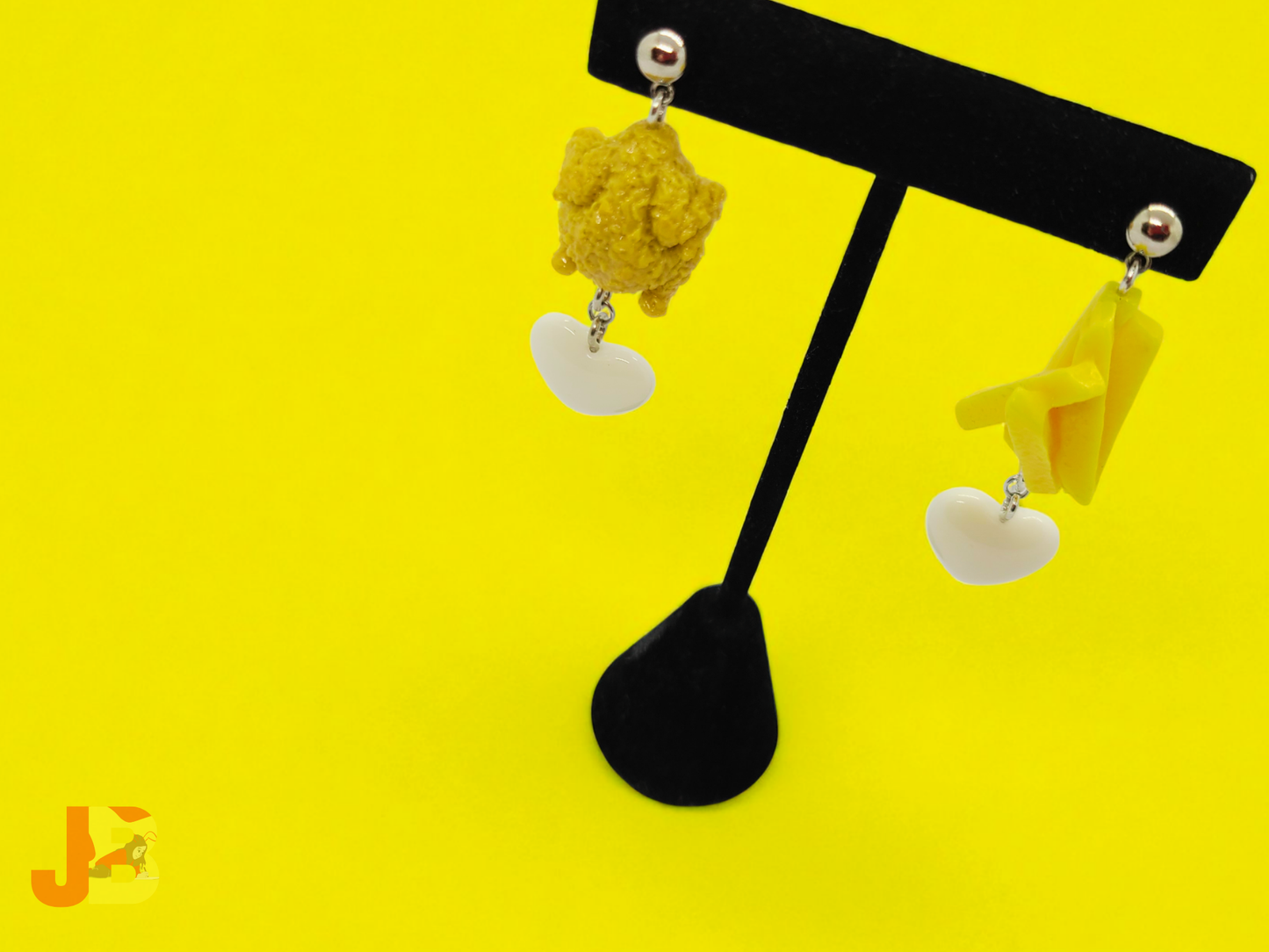 Fried Chicken & Fries Earrings