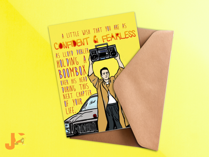Lloyd Dobler Congratulations Card