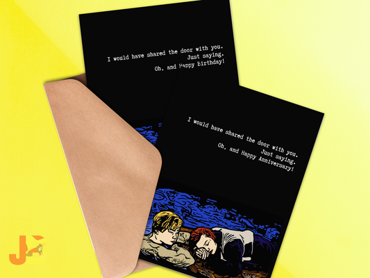 Jack and Rose Greeting Card