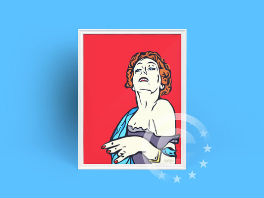 Norma Desmond Art Print | Sunset Boulevard