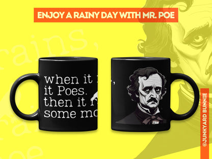Edgar Allan Poe Literary Gothic Mug