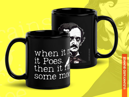 Edgar Allan Poe Literary Gothic Mug