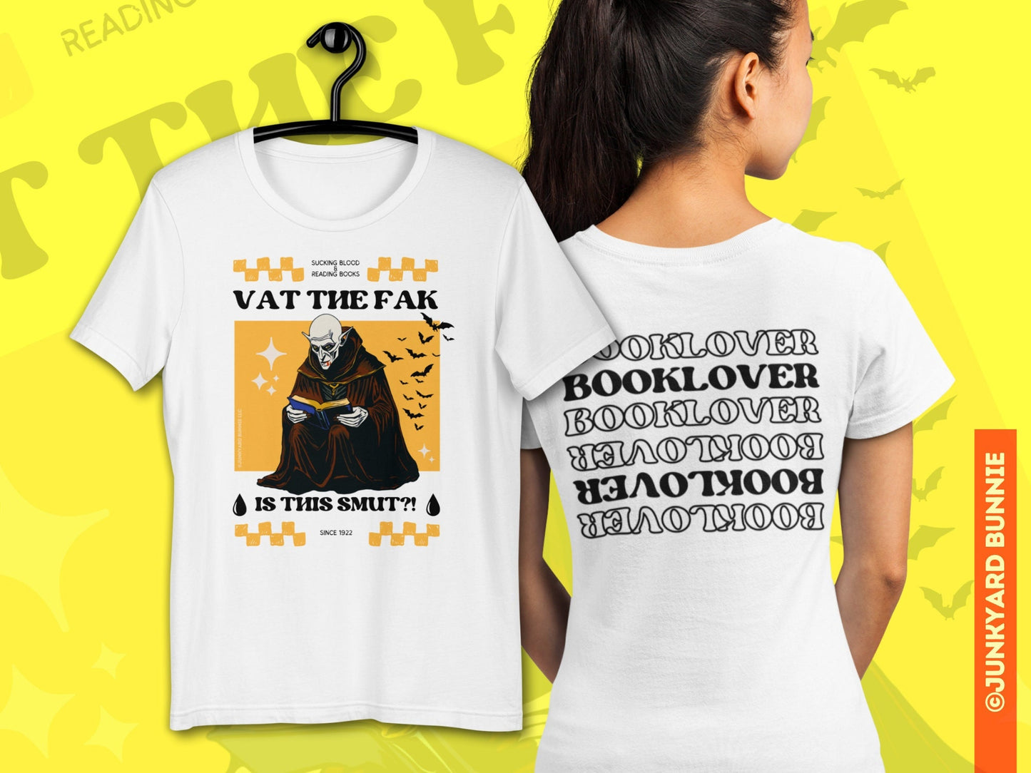 Literary Gothic Nosferatu Bookish T-Shirt