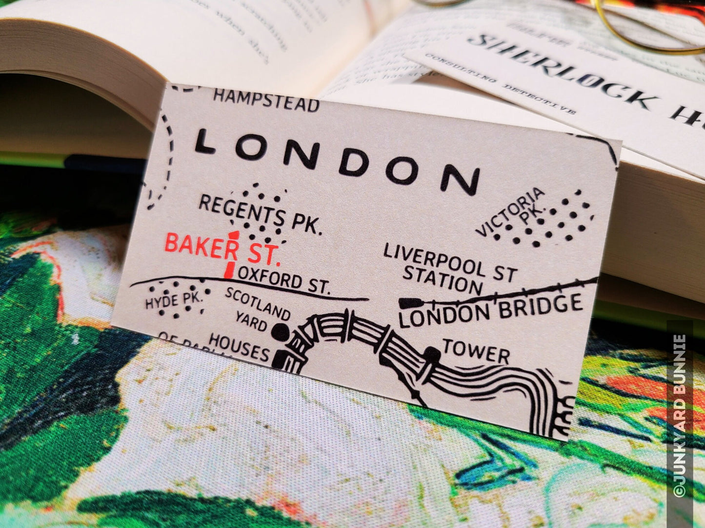 Detective Business Card Bookmark