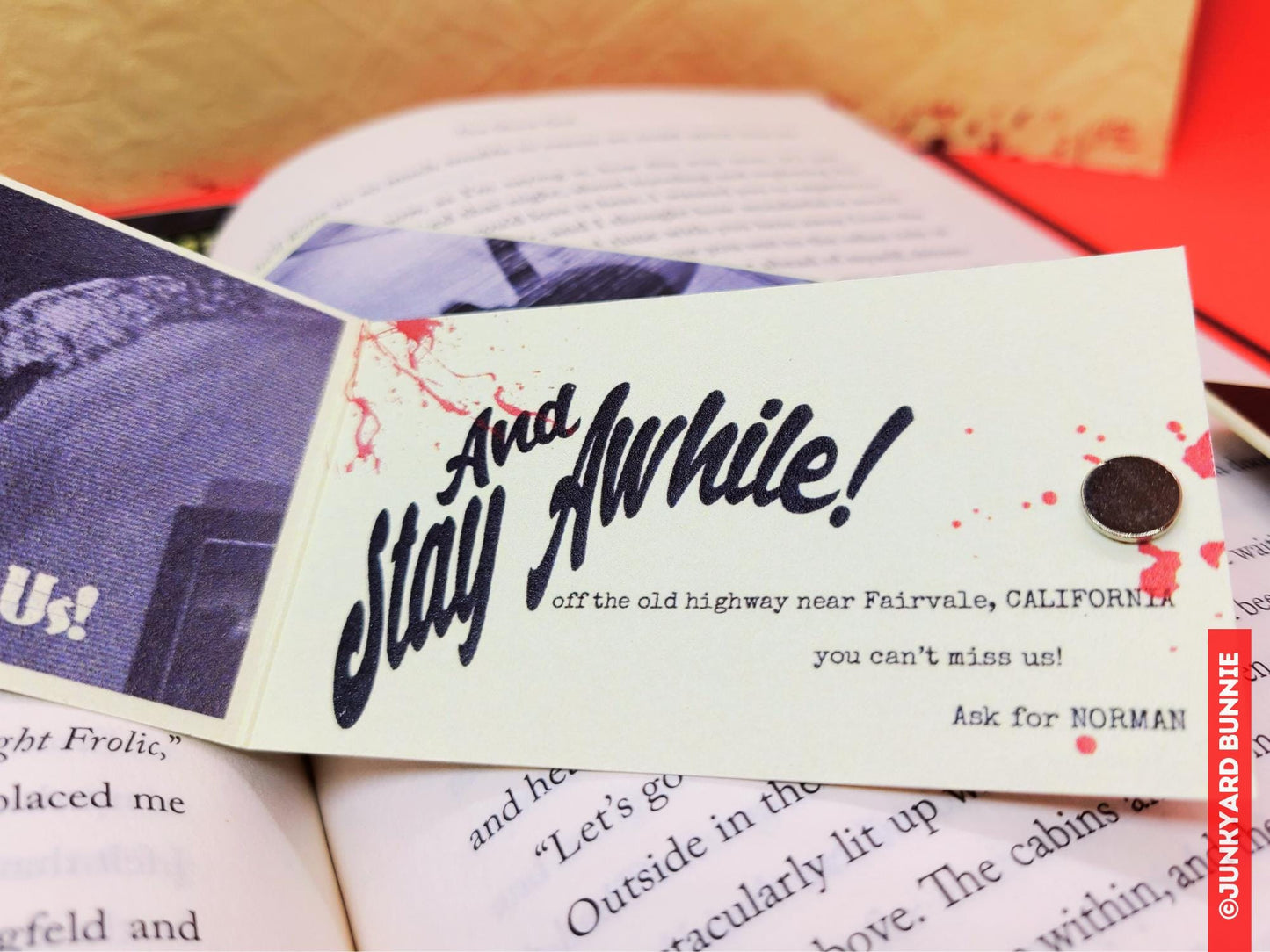 Psycho Magnetic Bookmark