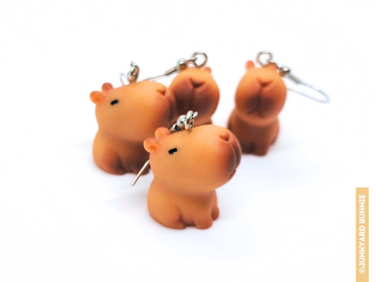 Cute Capybara Earrings