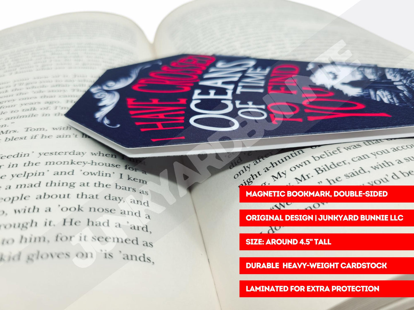 I Have Crossed Oceans of Time to Find You Magnetic Bookmark