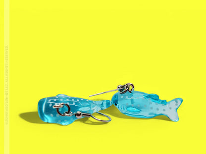 Miniature Kawaii Shark Earrings