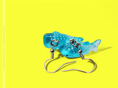 Miniature Kawaii Shark Earrings