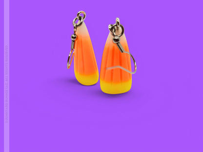 Halloween Candy Corn Earrings
