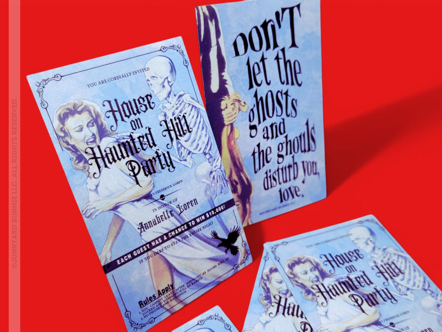 House on Haunted Hill Gothic Horror Bookmark